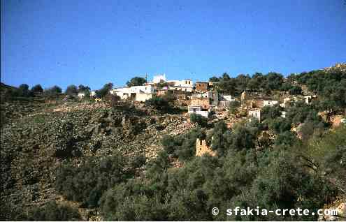 Photo report of a trip to Sfakia in winter 2000