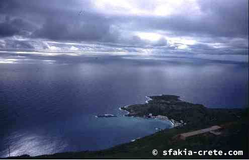 Photo report of a trip to Sfakia in winter 2000