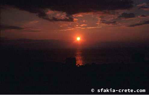 Photo report of a trip to Sfakia in winter 2000