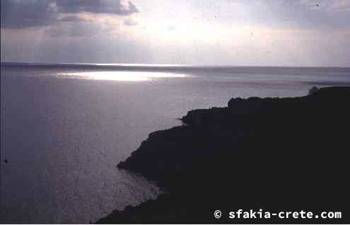 Photo report of a trip to Sfakia in winter 2000