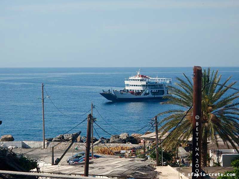 Bettina's Photo report of Sfakia, Crete