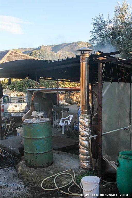 traditional raki making, Crete