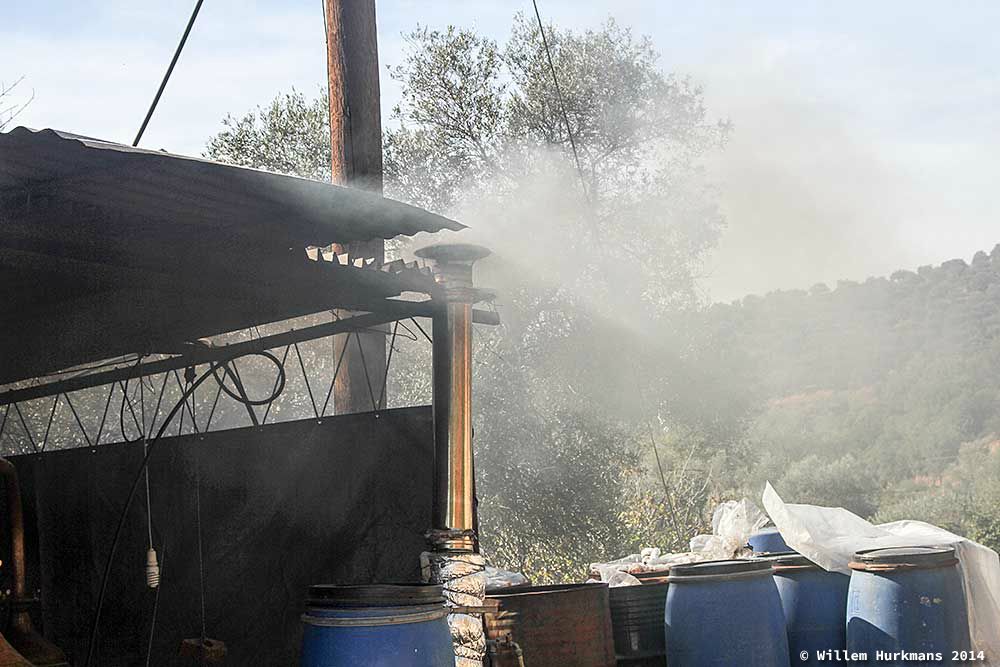 traditional raki making, Crete