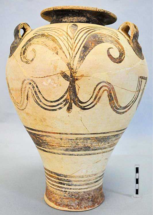 three-handled amphora