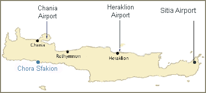 Airports In Crete Map | Map Of Campus