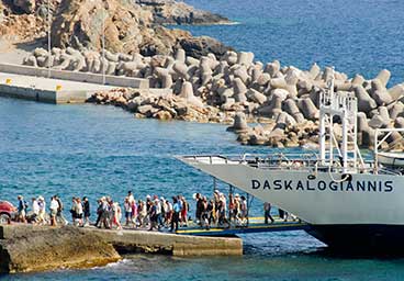 Ferry timetable Sfakia, Crete
