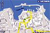 City map Chania town, Crete