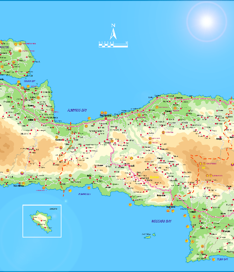 Map of West Crete 2