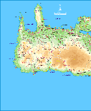 Large map West Crete 1