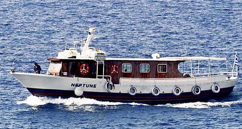 Neptune ferry boat of southwest Crete