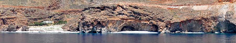 panorama Ilingas Beach, Chora Sfakion