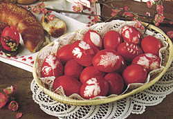 Greek red eggs