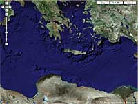 Interactive Satellite Map Crete